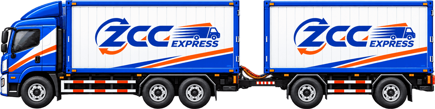 รถบรรทุกพ่วง (แม่–ลูก) ของ ZCC Express